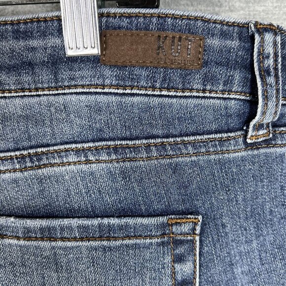 Kut From The Kloth NWT Women 16 Ankle Straight Leg High Rise Jeans Bum Friendly - Picture 12 of 16
